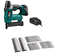 NEU MASTER Cloueuse sans fil Inclure Batterie Li-ion 2.0Ah et Chargeur pour 800 Clous & 200 Agrafes pour 1600 Clous/Agrafes