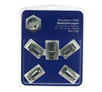 Neubauer Lot de 4 Ecrous 12x125 - L32.5 - H19/21 - Antivol de Roues
