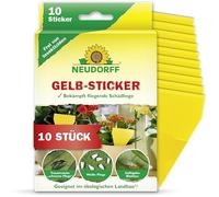 Neudorff 33433 Lot de 10 Stickers - Jaune