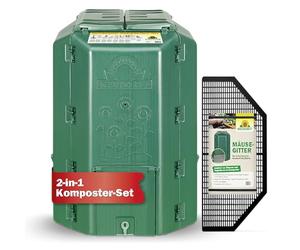 Neudorff 775 DuoTherm Composteur Thermique avec grilles de Protection Anti-rongeurs 530 l