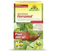 Neudorff Anti-Limaces Ferramol - Contre Les limaces et Les escargots sur Les légumes, Fraises et Plantes d’Ornement. Pellets pour 200 m², 1 kg