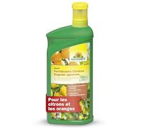 Neudorff Azet Engrais Agrumes - Engrais liquide 100% vegan qui favorise la floraison, la nouaison et la taille des fruits des citronniers, 1 litre