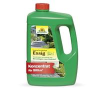 Neudorff BioKraft Concentré de vinaigre de base - Désherbant 100 % naturel pour 500 m² de surfaces fixées telles que les chemins et les terrasses, 3 litres