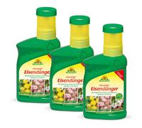 Neudorff Ferramin Engrais 3x 250 ML de Feuilles Plantes Ornementales Pelouse