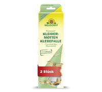 Neudorff Lot de 2 pièges à Mites permanents - Attrape efficacement Les Mites des vêtements dans Les placards et Les pièces - Effet Longue durée de 3 Mois - sans Odeur - sans Insecticide