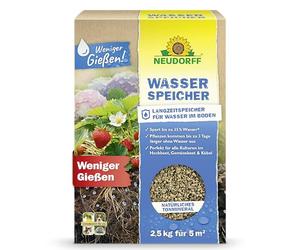 Neudorff Réserve d'eau : le stockage naturel à long terme permet d'économiser jusqu'à 35% d'eau en plus pour une récolte et une floraison abondantes. Réduit le stress sec - 2,5 kg - Marron