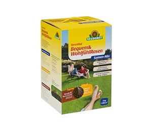 Neudorff TerraVital Pelouse confortable et agréable germe rapidement et pousse plus lentement, résiste aux phases sèches sans devenir brune rapide - 3 kg pour 100 m²