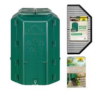 Neudorff Thermocomposteur DuoTherm 530 Litres + Grille À Rongeurs + Radivit 1 Kg