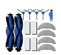 NEUDWHFP Pièces De Rechange Compatibles avec L'aspirateur Robot Lydsto G1, Accessoires, Brosse Latérale Principale, Filtre HEPA, Chiffon, Housse De Brosse(Set A)