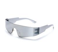 NEUE Sporttrends Brille Sonnenbrille Frauen M?nner Mode Punk Brille Sport Lunettes de soleil, Argenté, Taille unique