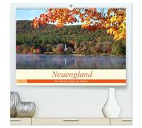Neuengland - Von Rhode Island bis Maine (hochwertiger Premium Wandkalender 2026 DIN A2 quer), Kunstdruck in Hochglanz: Der Kalender führt sie u.a. ... Landschaften New Hampshires und Vermonts