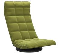 ""NEUF 2026"" CHIC Chaise/Fauteuil de sol SWEETY Desgin pivotante Vert clair Velours 60x54x34 cm FF18