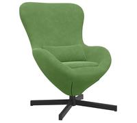 ""NEUF 2026"" CHIC Chaise simple, SWEETY, Fauteuil œuf, 1 PLACE, Pour salon, Vert clair 63x73x90 cm Velours FF4864