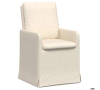 ""NEUF 2026"" CHIC Chaises à Manger 2 pcs, SWEETY, SIEGE CUISINE, Beige 57x67x98 cm Lin CCC3018