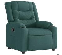 ""NEUF 2026"" CHIC Fauteuil inclinable réglable, SWEETY, inclinaison manuelle, Vert foncé tissu, 77x93x99 cm FF4296