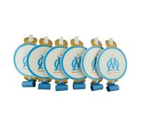 6 x sans-gênes fête anniversaire OM - Collection officielle Olympique de Marseille