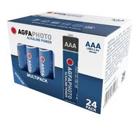 Neuf Agfaphoto Piles Alcalines Aaa Lr03 De 24 Piles - Assortis
