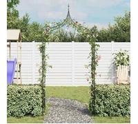 NEUF®ARCHE/Meuble de jardin - BESTMEUBLE - Portillon ornemental de jardin - Fer forgé 122x20,5x137cm Arche de jardin - Design de piq