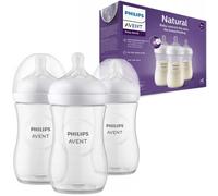 NEUF biberons Philips Avent SCY90303 lot de 3 Natural Response anti coliques
