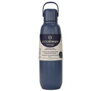 NEUF Bouteille thermique SodaStream FizzGo 900 ml bleu foncé en acier inoxyda...