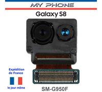 Neuf = Camera Avant Samsung Galaxy S8 Appareil Photo Nappe Front Face Double Flex Sm-G950f