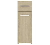 NEUF Commode Cabinet de rangement élégant - Grande espace - Armoire d'apothicaire Chêne sonoma ,Bois d’ingénierie FR00_67708125895