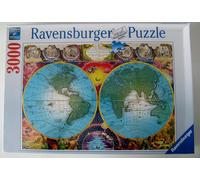 Neuf Dans Film : Ravensburger Premium Puzzle Antique Map 3000 Pièces 170476