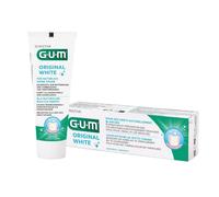 NEUF dentifrice Sunstar GUM Original White 75ml éclaircissement doux soin flu...