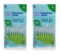 Neuf d'Origine TePe 16 Brossettes interdentaires - Vert 0.8