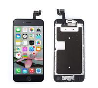 Neuf Écran Lcd Prémonté + Vitre Tactile Sur Chassis + Bouton Home + Caméra Pour Iphone 6s 4.7 Noir