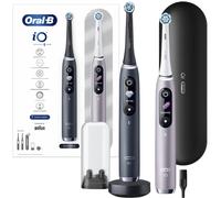 NEUF Ensemble de brosses à dents électriques Oral B iO Series 9 Duo noir rose
