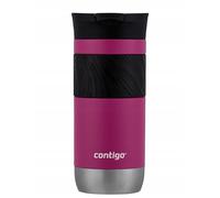 NEUF gobelet thermique Contigo Byron 2.0 470 ml rose en acier inoxydable Snap...