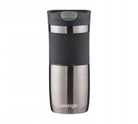 NEUF gobelet thermique Contigo Byron 470 ml Gunmetal SnapSeal en acier inoxyd...