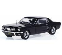 Neuf Greenlight " Creed " 1:43 1967 Ford MUSTANG Coupe - Mat Noir Miniature -
