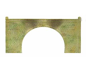 Neuf Hornby Skaledale Double Pierre Tunnel Portals X 2 - Jauge D'Oo - R8511