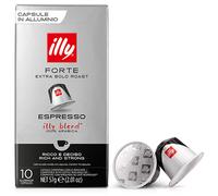 NEUF Illy Nespresso Forte Extra Bold Roast 10 capsules 100 % Arabica Espresso