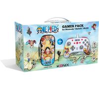 Konix Pack d'accessoires gaming One Piece – Housse & Manette filaire pour Nintendo Switch/OLED