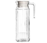 Neuf Large 1L Ravenhead Cuisine Verre De Réfrigérateur Carafe Eau Lait Jus 1 Litre Cruche Et Couvercle