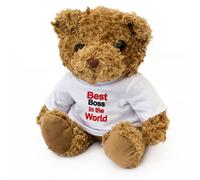 Neuf - Meilleur Boss IN The World - Ours en Peluche - Mignon Cadeau Récompense