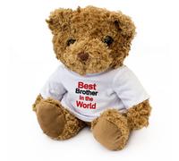 Neuf - Meilleur Frère IN The World - Ours en Peluche - Mignon Cadeau Récompense