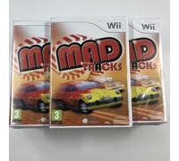 NEUF NEW lot 15 X mad tracks nintendo WII WII U revendeur destockage box