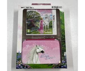NEUF NEW pack bella sara 2 + pochette XL chevaux nintendo 3DS compatible 2DS