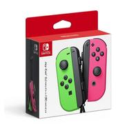 Neuf Nintendo Switch Splatoon 2 Joy-Con Néon Vert Et Fluo Rose Manette Japon