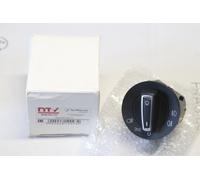 NTY Commodo de phare EWS-VW-100 – feu de brouillard arrière – VW Golf / Touran / Tiguan