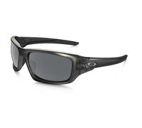 Neuf Oakley Valve Soleil Gris Noir Iridium Polarisé OO9236-06 Authentique