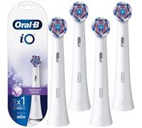 NEUF Oral B brosses à enfiler iO Radiant White Pack de 4 têtes de rechange bl...