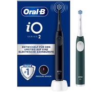 NEUF Oral B iO Series 2 Double Pack Night Black Forest Green Électrique