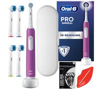 NEUF Oral B Junior Pro 6 Plus Brosse à Dents Électrique Violet Étui de Voyage...