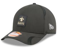 Neuf Orléans Saints NFL Ligne 2025 New Era 9Forty M-CROWN Noir Casquette Équipe