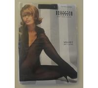 Wolford Velvet de Luxe 50, Collants Femme, Noir (Black 7005), XL